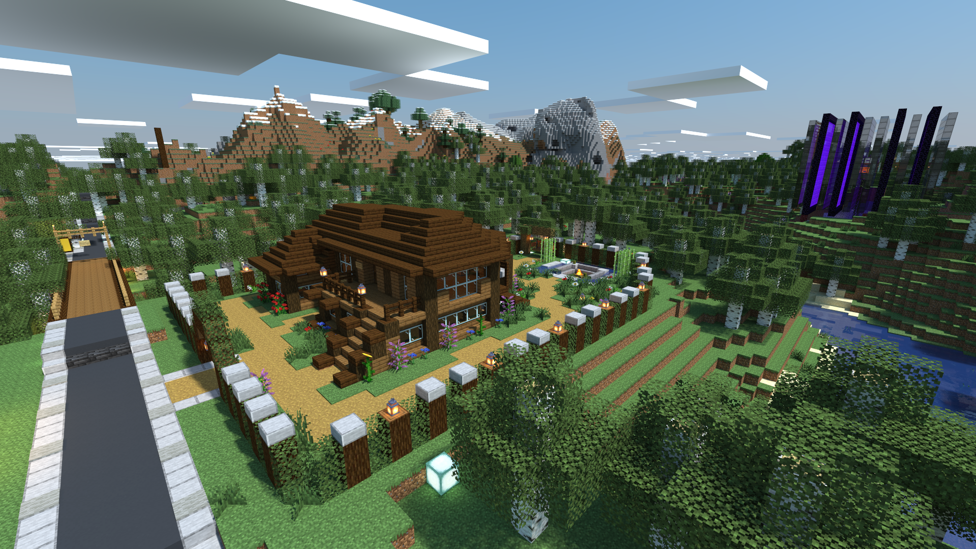 TheLivingFred's house, as pictured on 2025 March 25th